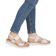 Remonte D0Q59-61 Ladies' Sandals-Porcelain