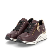 Remonte D0t03-2 Trainers-BURGUNDY H