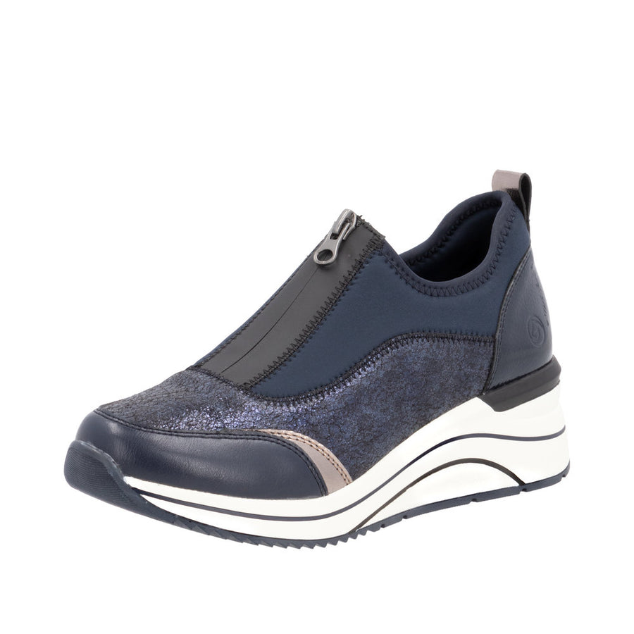 Remonte D0T08 Ladies Shoe-Navy