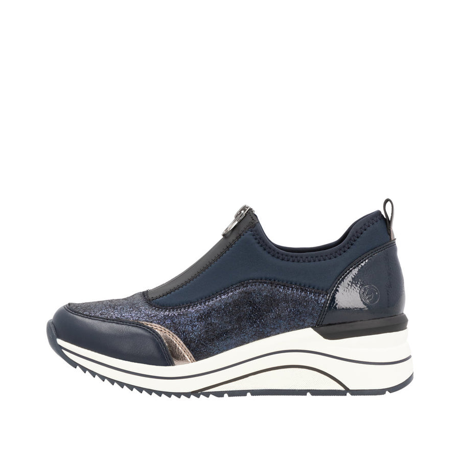 Remonte D0T08 Ladies Shoe-Navy