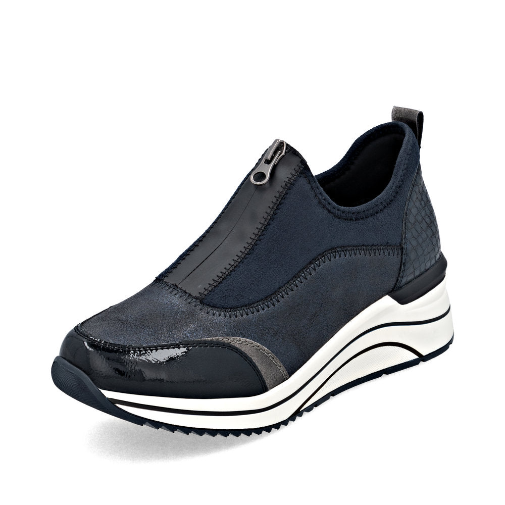 Remonte D0T08-14 Ladies Shoe-Navy