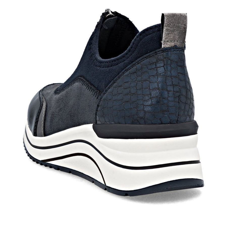 Remonte D0T08-14 Ladies Shoe-Navy