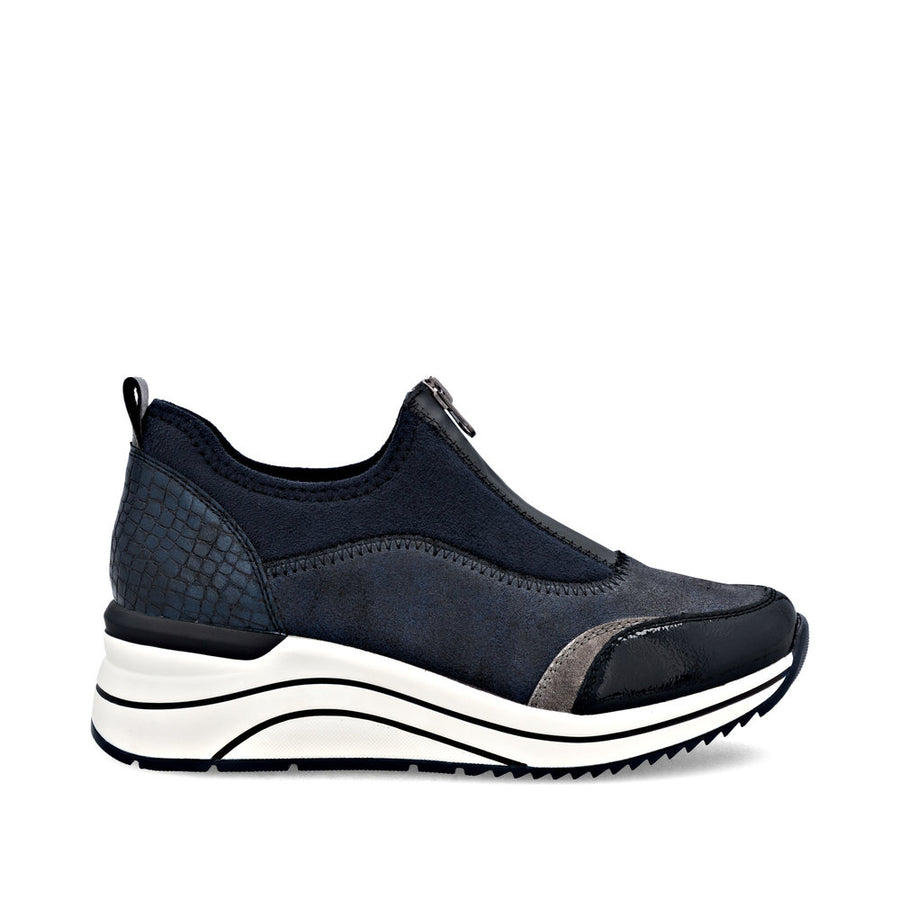 Remonte D0T08-14 Ladies Shoe-Navy
