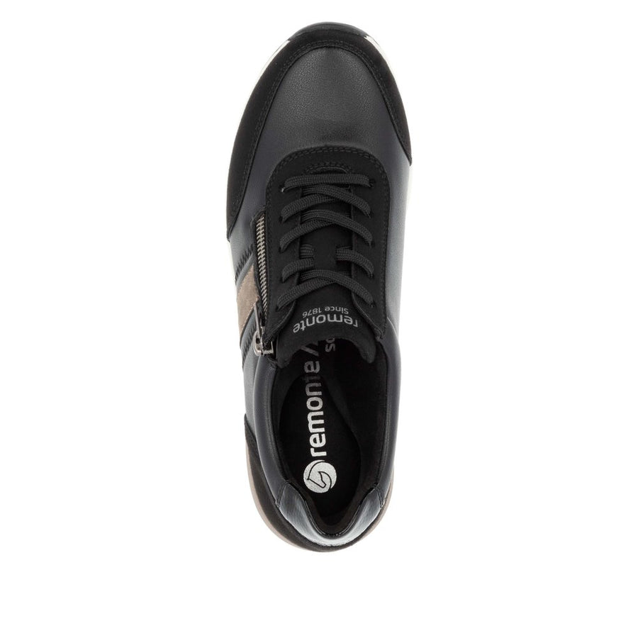 Remonte D0T09 Ladies Shoe-Black