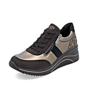 Remonte D0t09-91 Ladies Shoe-Brown Multi