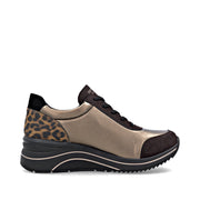 Remonte D0t09-91 Ladies Shoe-Brown Multi