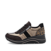 Remonte D0t09-91 Ladies Shoe-Brown Multi