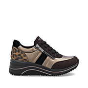 Remonte D0t09-91 Ladies Shoe-Brown Multi