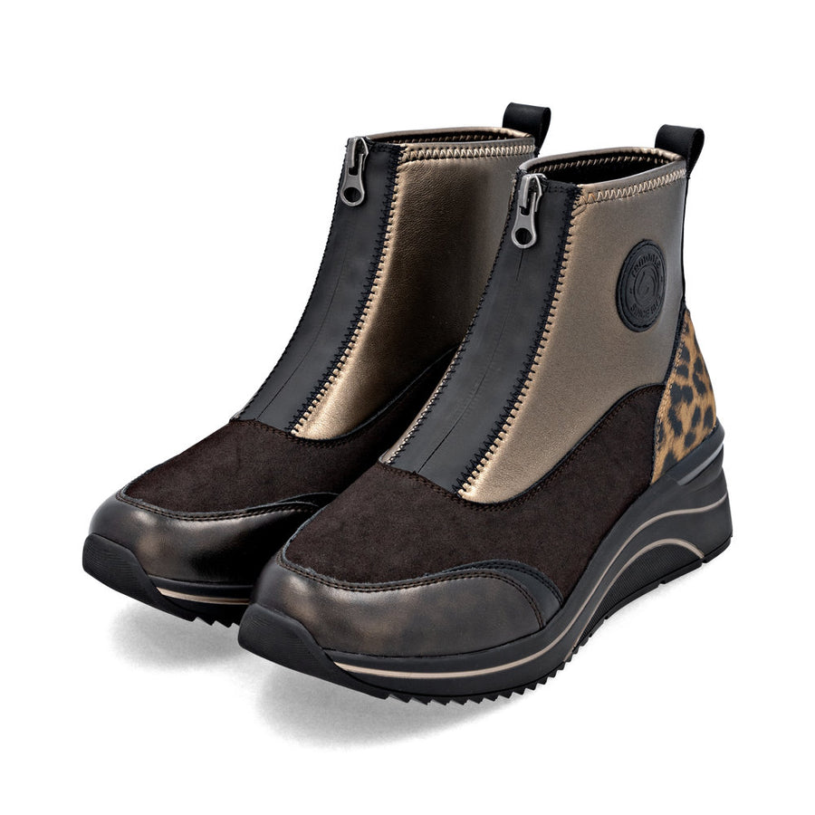 Remonte D0t78 Ankle Boot-BROWN MULTI