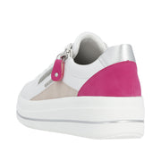 Remonte D1C01 Trainers-White/Rose