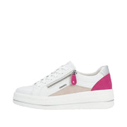 Remonte D1C01 Trainers-White/Rose