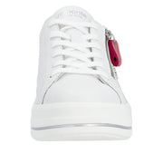 Remonte D1C01 Trainers-White/Rose