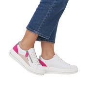 Remonte D1C01 Trainers-White/Rose