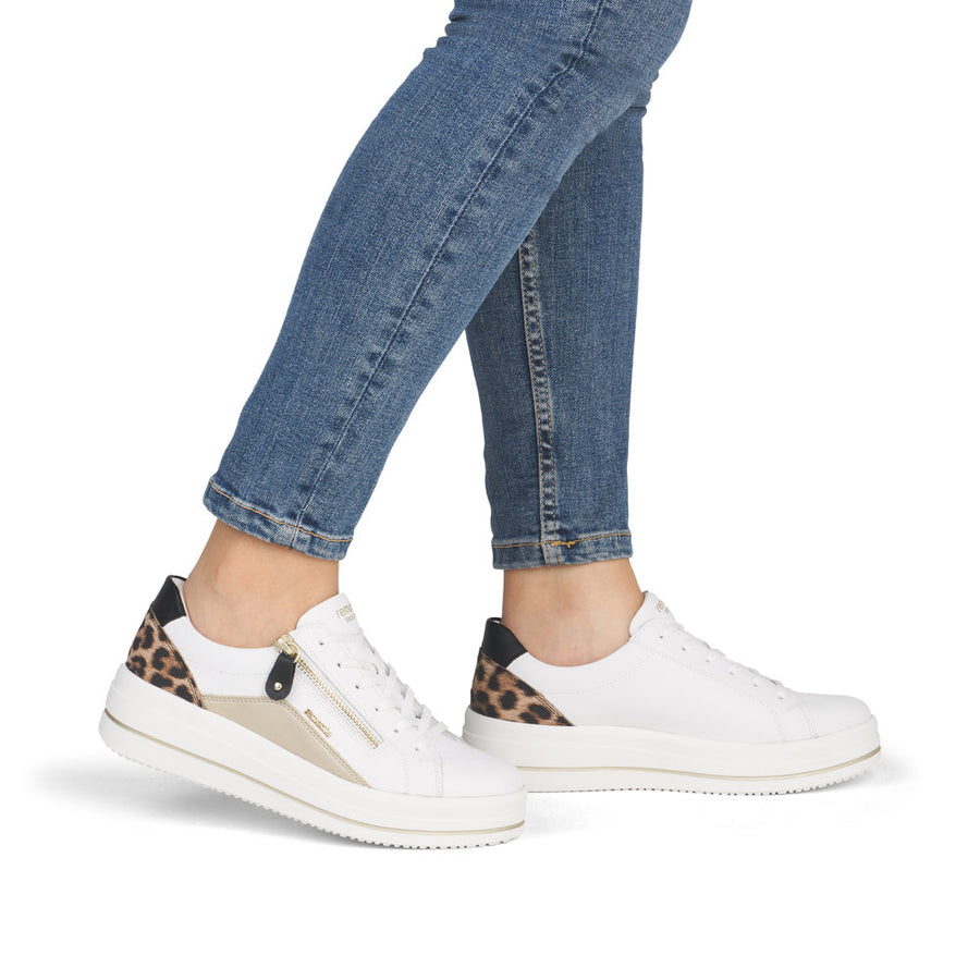 Remonte D1c01 Trainers-White Combi