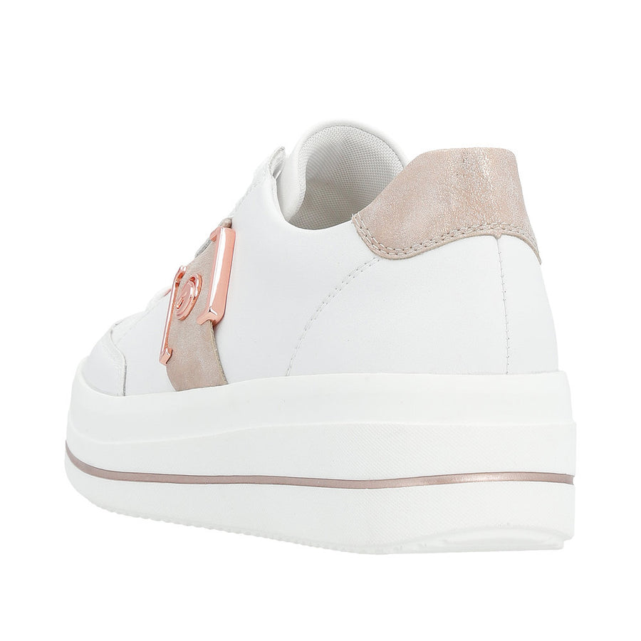 Remonte D1C02 Trainers-Wht/Rose Gld