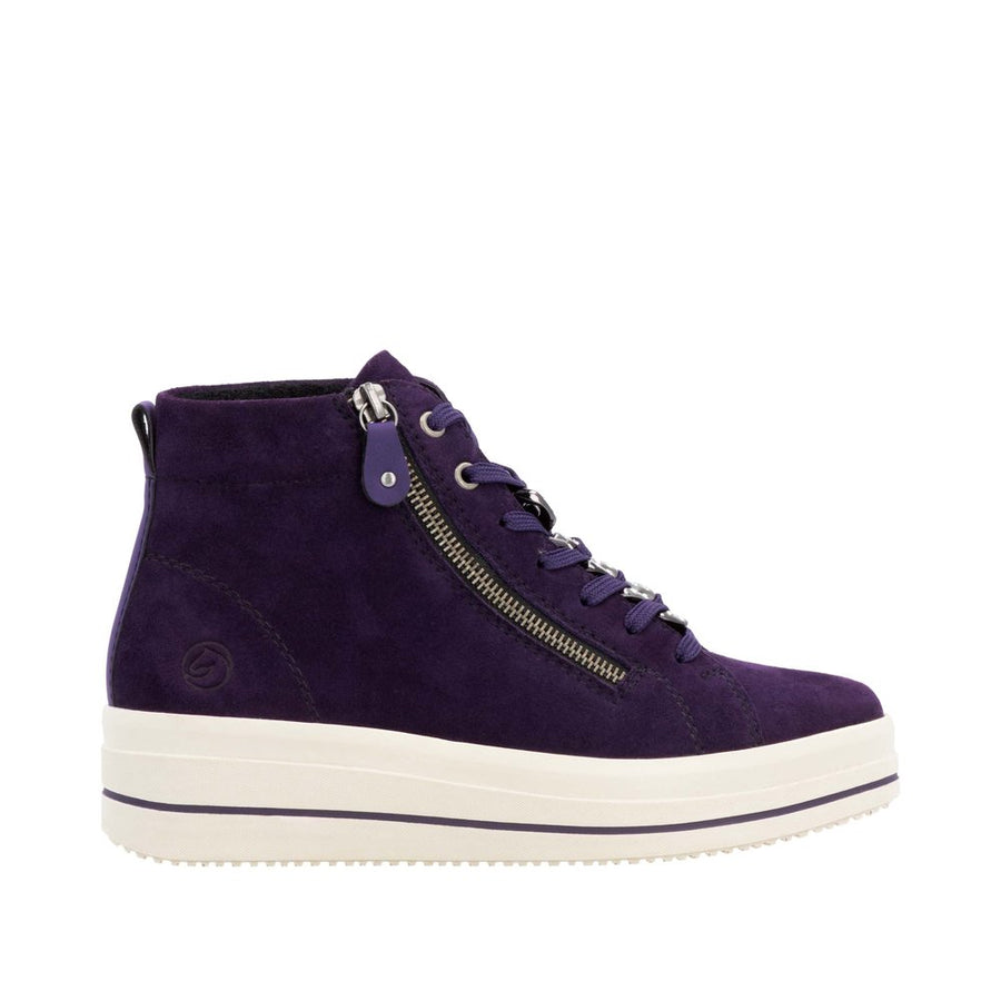 Remonte D1C70 Ankle Boot-Purple