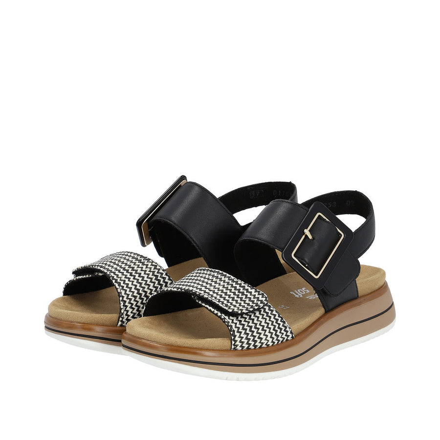 Remonte D1J53 Sandals-Black