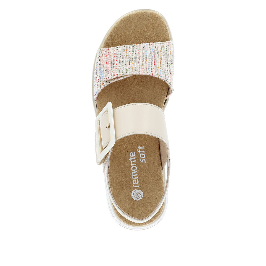 Remonte D1J53 Sandals-White