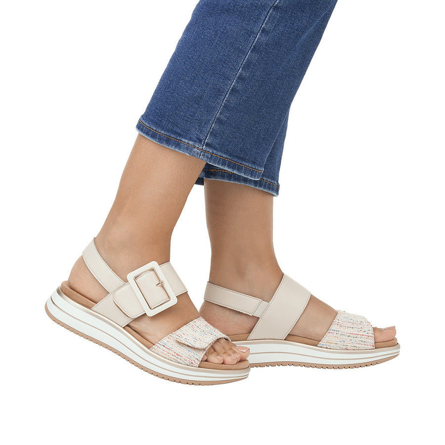 Remonte D1J53 Sandals-White