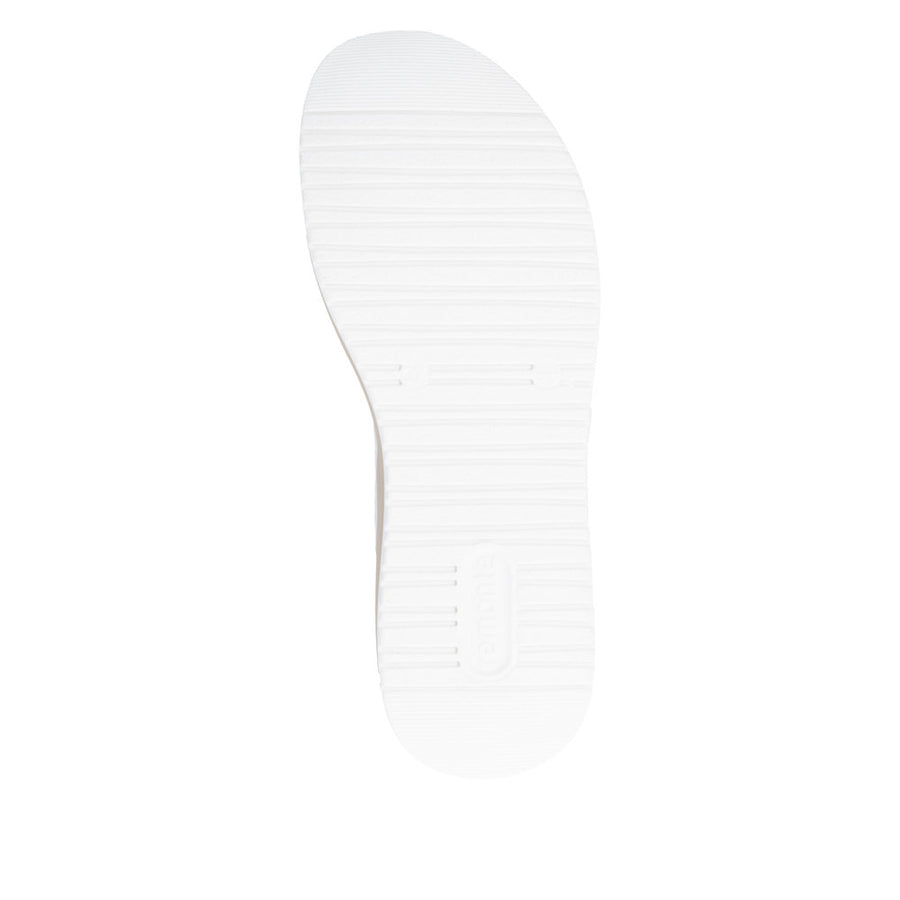 Remonte D1J53-80 Ladies Sandal-White/Beige