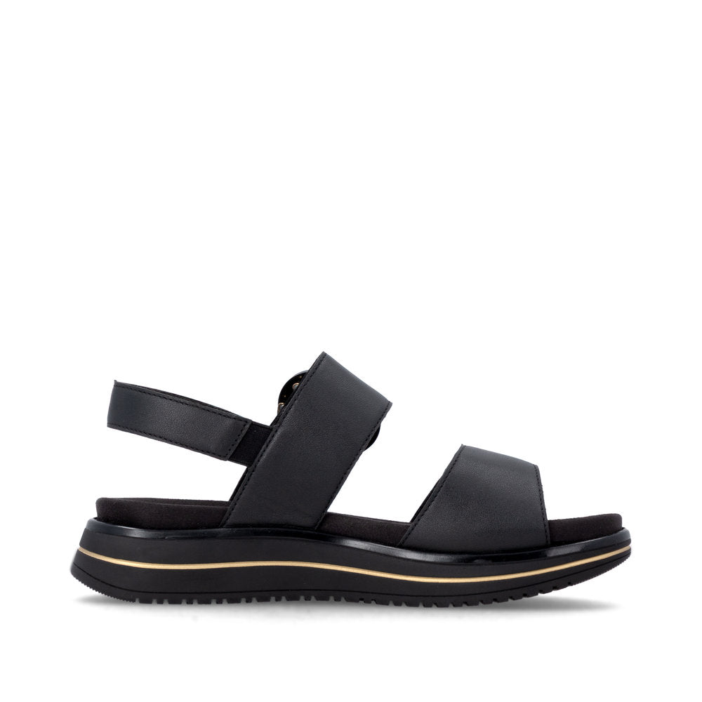 Remonte D1J63-00 Ladies' Sandals-Black