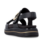 Remonte D1J63-00 Ladies' Sandals-Black