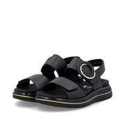 Remonte D1J63-00 Ladies' Sandals-Black
