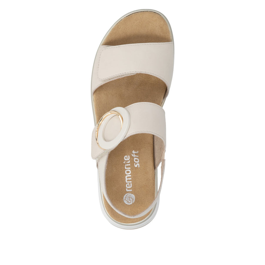 Remonte D1J63-60 Ladies' Sandals-Porcelain