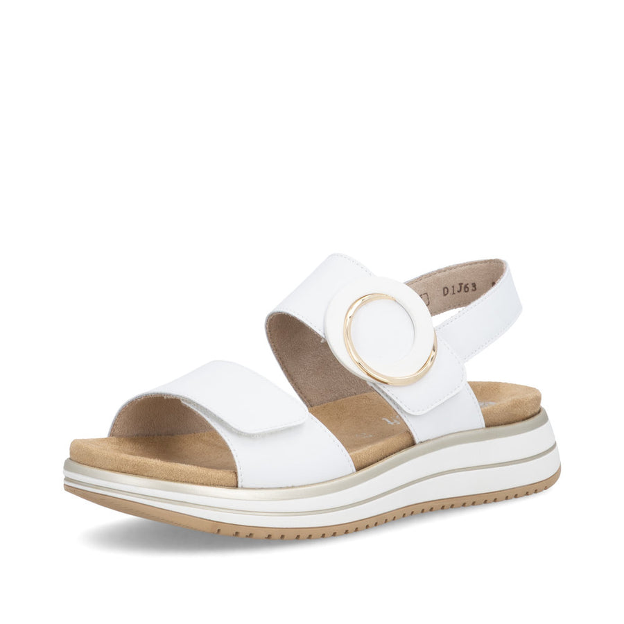 Remonte D1J63-80 Ladies' Sandals-White