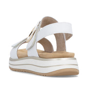 Remonte D1J63-80 Ladies' Sandals-White