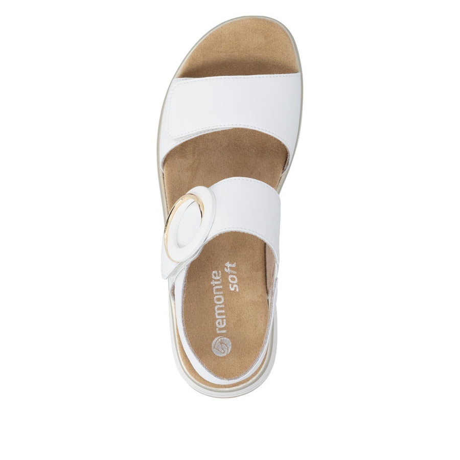 Remonte D1J63-80 Ladies' Sandals-White