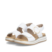 Remonte D1J63-80 Ladies' Sandals-White
