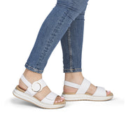 Remonte D1J63-80 Ladies' Sandals-White