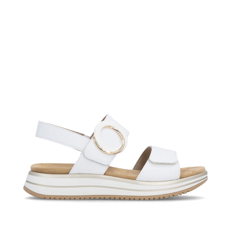 Remonte D1J63-80 Ladies' Sandals-White