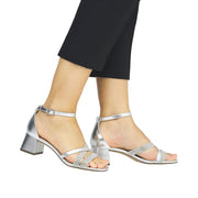 Remonte D1L51 Sandals-Silver