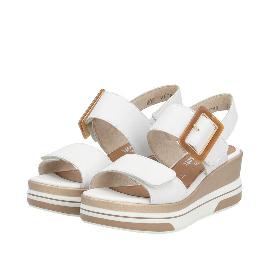 Remonte D1P50 Sandals-White