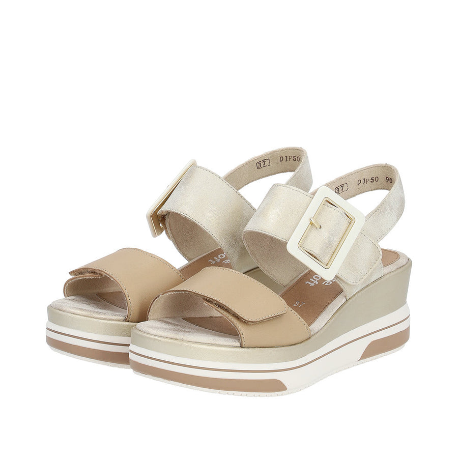 Remonte D1P50 Sandals-Beige