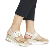 Remonte D1P50 Sandals-Beige