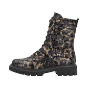 Remonte D1W72 Ankle Boot-Black Leopard