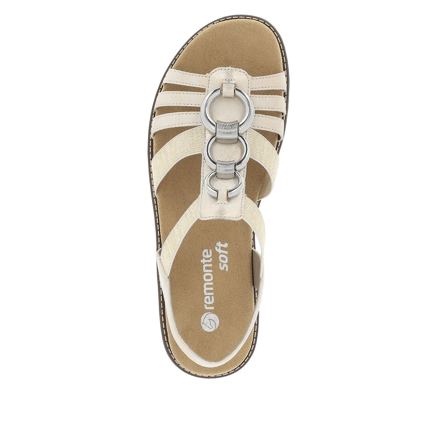 Remonte D2073 Sandals-Beige