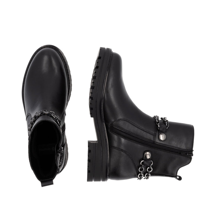 Remonte D2285 Ankle Boot-Black