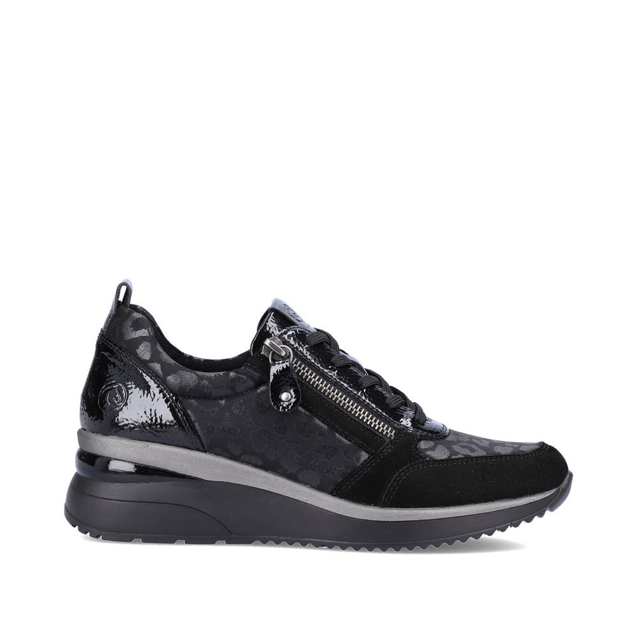 Remonte D2401 Trainers-Black Print