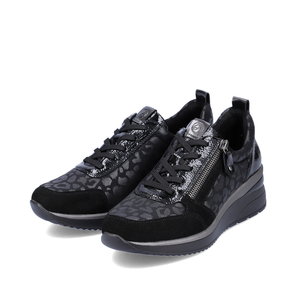 Remonte D2401 Trainers-Black Print