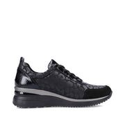 Remonte D2401 Trainers-Black Print