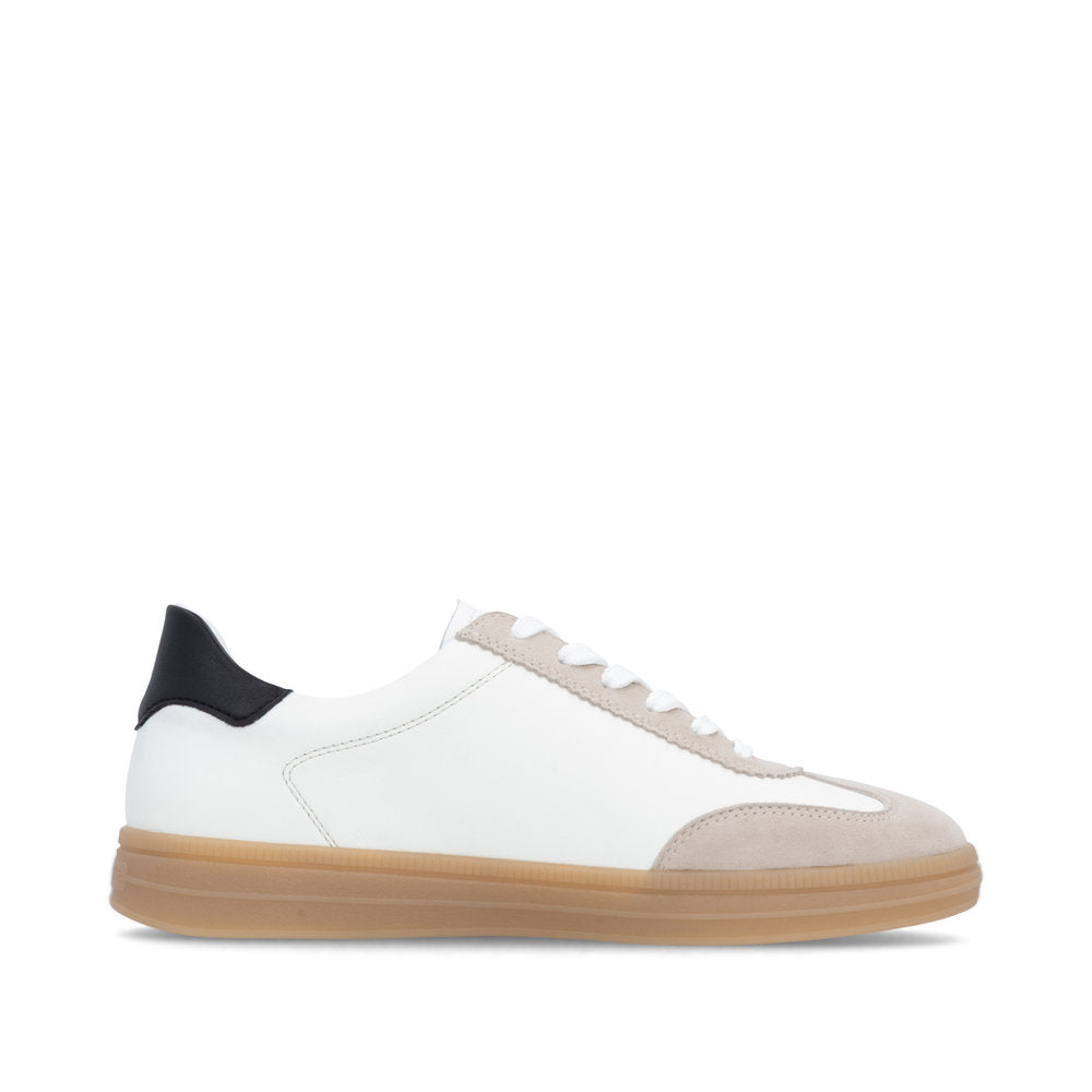 Remonte D2C01 Ladies Sneaker-White/Black