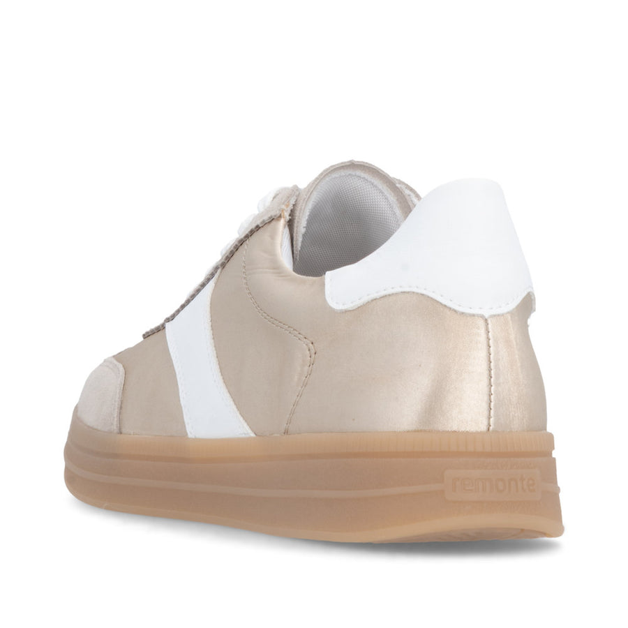 Remonte D2C01 Ladies Sneaker-Gold