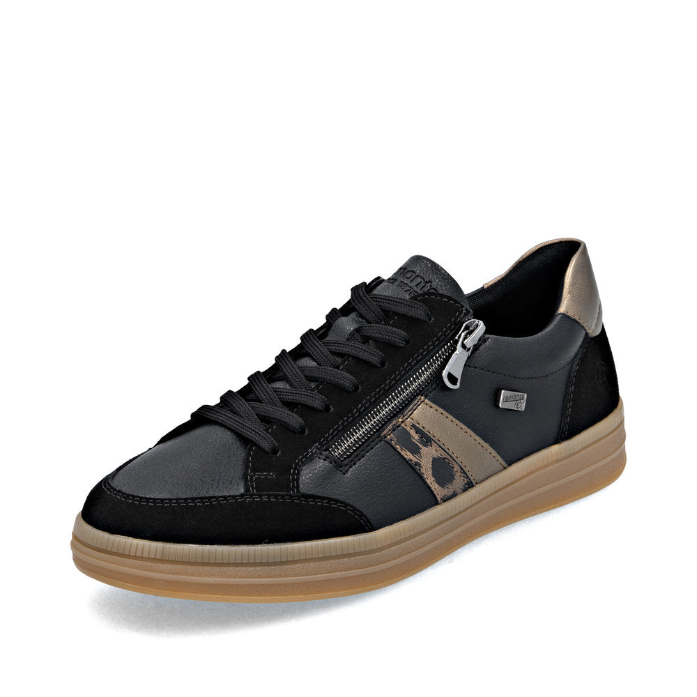 Remonte D2C04-03 Ladies' Sneaker-Black Combi