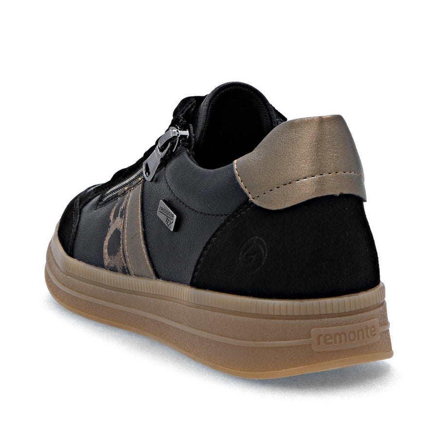 Remonte D2C04-03 Ladies' Sneaker-Black Combi