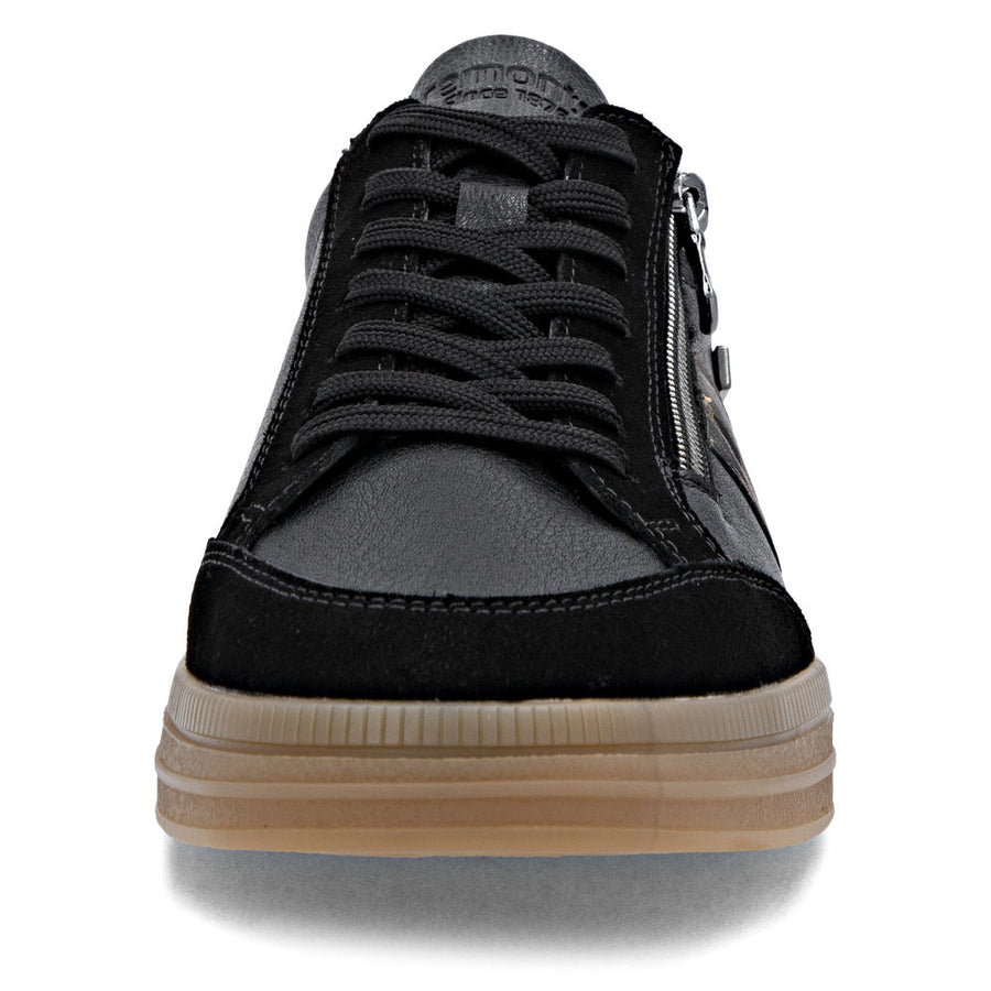 Remonte D2C04-03 Ladies' Sneaker-Black Combi