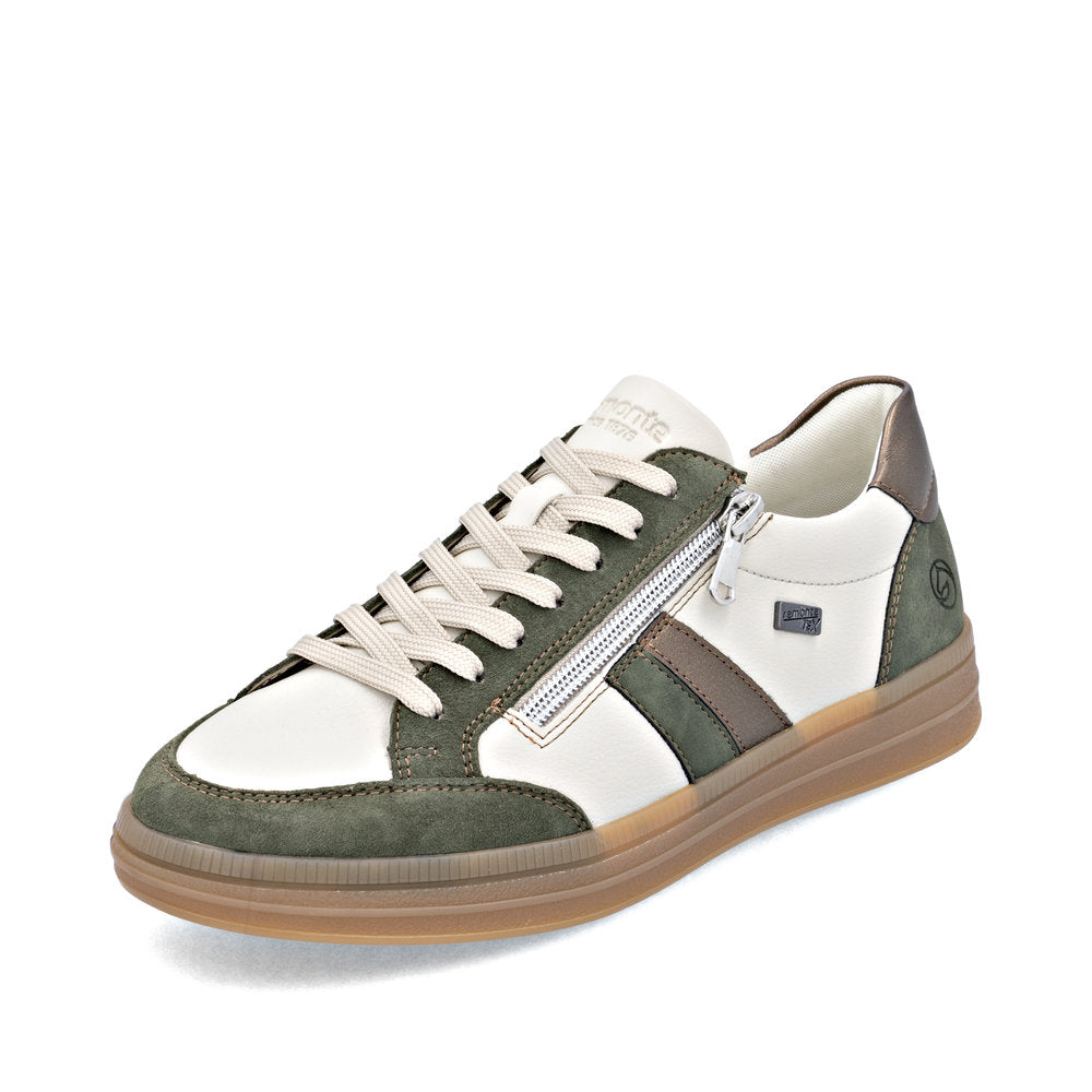 Remonte D2C04-60 Ladies' Sneaker-White Combi